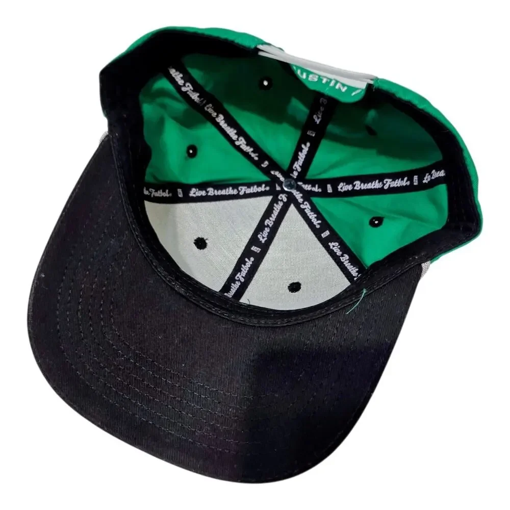 Live Breathe Futbol Austin FC Minimal Oak Tree Cap Unisex Green MLS Snapback Hat